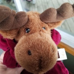 Pacifix 18" Moose Plush Stuffed Purple velvet